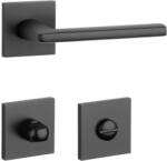 STILE EURA Négyzetrozettás Q SLIM 7MM BLACK - Fekete WC (ST-EURA-Q-7S-BLACK-58)