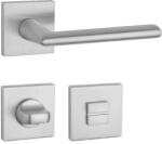 APRILE PRIMULA Négyzetrozettás Q SLIM 7MM MSC - Szatén króm WC (AT-PRIMULA-Q-7S-MSC-58)