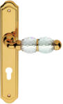  Linea Cali Crystal aranyozott Pajzsos kilincsgarnitúra 830 PL 0C OZ (LC-K194-OZ)