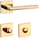 APRILE PYROLA Négyzetrozets Q SLIM 7MM GOLD PVD - Fényes arany színű PVD WC (AT-PYROLA-Q-7S-GOLD-PVD-58)