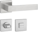  APRILE ALISSO Négyzetrozettás Q SUPER SLIM 5MM DSC - Szatén króm WC (AS-ALISSO-Q-5S-DSC-58)