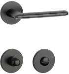 STILE AVA Körrozettás R SLIM 7MM BLACK - Fekete WC (ST-AVA-R-7S-BLACK-58)