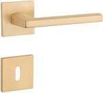 APRILE PYROLA Négyzetrozettás Q SLIM 7MM GOLD SATIN - Szatén arany színű BB (AT-PYROLA-Q-7S-GOLD-SATIN-51)