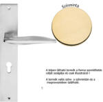 Linea Cali Aqua aranyozott kilincsgarnitúra Pajzsos 1440 PL OZ (LC-K032-OZ)