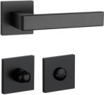 APRILE SULLA Négyzetrozettás Q SLIM 7MM BLACK - Fekete WC (AT-SULLA-Q-7S-BLACK-58)