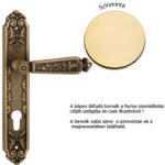 LINEA CALI Epoca aranyozott Pajzsos kilincsgarnitúra 1210 PL OZ (LC-K340-OZ)