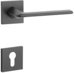 STILE TOBA Négyzetrozettás Q SLIM 7MM BLACK - Fekete PZ (ST-TOBA-Q-7S-BLACK-52)