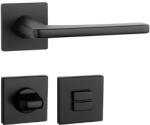  APRILE SETIA Négyzetrozettás Q SUPER SLIM 5MM BK - Fekete WC (AS-SETIA-Q-5S-BK-58)