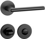  APRILE KALMIA Körrozettás R SLIM 7MM BLACK - Fekete WC (AT-KALMIA-R-7S-BLACK-58)