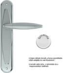 Linea Cali Havana fényes króm - matt króm Pajzsos kilincsgarnitúra 1080 PL 0P CR (LC-K426-CR)