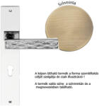  Linea Cali Dynamic matt bronz Pajzsos kilincsgarnitúra 1645 PL BM (LC-K298-BM)