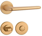 APRILE LIRA Körrozettás R SUPER SLIM 5MM KG - Szatén arany színű WC (AS-LIRA-R-5S-KG-58)