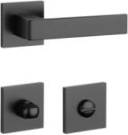 STILE HIRA Négyzetrozettás Q SLIM 7MM BLACK - Fekete WC (ST-HIRA-Q-7S-BLACK-58)