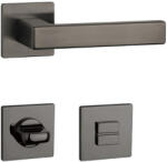 APRILE TILIA Négyzetrozettás Q SUPER SLIM 5MM US-A PVD- matt antracit PVD WC (AS-TILIA-Q-5S-US-A-PVD-58)