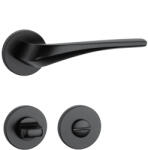  APRILE DALIA Körrozettás R SLIM 7MM BK - Fekete WC (AS-DALIA-R-7S-BK-58)
