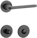 STILE UTA Körrozettás R SLIM 7MM BLACK - Fekete WC (ST-UTA-R-7S-BLACK-58)