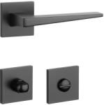 STILE EDA Négyzetrozettás Q SLIM 7MM BLACK - Fekete WC (ST-EDA-Q-7S-BLACK-58)