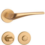 APRILE DALIA Körrozettás R SLIM 7MM KG - Szatén arany színű WC (AS-DALIA-R-7S-KG-58)