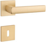 APRILE HOSTA Négyzetrozettás Q SLIM 7MM GOLD SATIN - Szatén arany színű BB (AT-HOSTA-Q-7S-GOLD-SATIN-51)