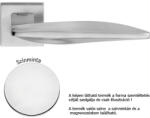 Linea Cali Aqua fényes króm lapos négyzetrozettás kilincsgarnitúra 1440 RB 024 CR (LC-K028-CR)