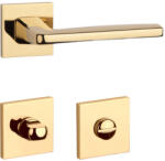 APRILE ERBA Négyzetrozets Q SLIM 7MM GOLD PVD - Fényes arany színű PVD WC (AT-ERBA-Q-7S-GOLD-PVD-58)