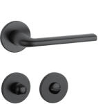 APRILE OLEANDRO Körrozettás R SLIM 7MM BLACK - Fekete WC (AT-OLEANDRO-R-7S-BLACK-58)