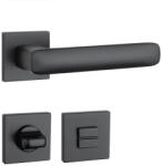 APRILE STELLA Négyzetrozettás Q SLIM 7MM BK - Fekete WC (AS-STELLA-Q-7S-BK-58)