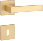 APRILE SULLA Négyzetrozettás Q SLIM 7MM GOLD SATIN - Szatén arany színű BB (AT-SULLA-Q-7S-GOLD-SATIN-51)