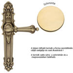 Linea Cali Charme aranyozoctt Pajzsos kilincsgarnitúra 1590 PL OZ (LC-K158-OZ)