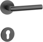 STILE YUZA Körrozettás R SLIM 7MM BLACK - Fekete PZ (ST-YUZA-R-7S-BLACK-52)