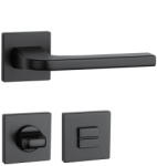 APRILE ISMENA Négyzetrozettás Q SLIM 7MM BK - Fekete WC (AS-ISMENA-Q-7S-BK-58)