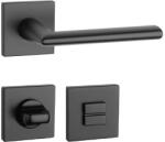 APRILE PRIMULA Négyzetrozettás Q SLIM 7MM BLACK - Fekete WC (AT-PRIMULA-Q-7S-BLACK-58)
