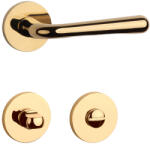 APRILE IRGA Körrozettás R SLIM 7MM GOLD PVD - Fényes arany színű PVD WC (AT-IRGA-R-7S-GOLD-PVD-58)