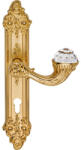  Linea Cali Brilliant Crystal aranyozott Pajzsos kilincsgarnitúra 1526 PL OZ (LC-K102-OZ)