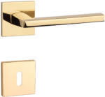 APRILE PYROLA Négyzetrozets Q SLIM 7MM GOLD PVD - Fényes arany színű PVD BB (AT-PYROLA-Q-7S-GOLD-PVD-51)