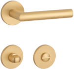 APRILE ARABIS Körrozettás R SLIM 7MM GOLD SATIN - Szatén arany színű WC (AT-ARABIS-R-7S-GOLD-SATIN-58)