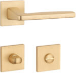 APRILE ERBA Négyzetrozettás Q SLIM 7MM GOLD SATIN - Szatén arany színű WC (AT-ERBA-Q-7S-GOLD-SATIN-58)