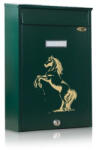 Gomboss/Perfekto Postaláda Posta II lovas motívummal Zöld (40-P00042-75)