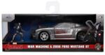 Jada Toys Masinuta diecast Jada Toys - Marvel, Ford Mustang 1: 32 si figurina War Machine Figurina