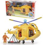 Simba Toys Elicopter de salvare Fireman Sam - Wallaby II, cu figurina, lumini si sunete (1,09253E+11) Figurina