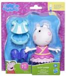 Hasbro Interactive Figurina Peppa Pig - Oita Suzy, cu accesorii vestimentare, 15 cm Figurina