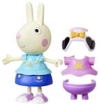 Hasbro Interactive Figurina Peppa Pig - Iepurasul Rebecca, cu accesorii vestimentare, 15 cm Figurina