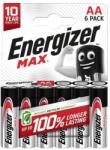 Energizer Max Alkáli Ceruza Elem AA B6 (EMAAB6)