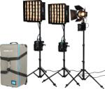 NANLITE KIT Nanlite PavoSlim 60B & Forza 60B II 60B x2 +Forza 60BII - 3-Light Kit with Light Stand