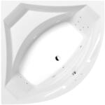 Sapho POLYSAN ROSANA sarokkád, Attraction Hydro, 140x140x49cm, króm (64119.3010) (64119.3010)