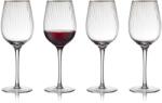 Lyngby Glas Pahar pentru vin roșu PALERMO GOLD , set de 4 buc, 300 ml, Lyngby Glas (LYG27579) Pahar