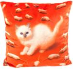 Seletti Pernă TOILETPAPER KITTEN, 50 x 50 cm, roșu, Seletti (SLT02320)