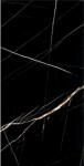 NG Kutahya Seramik Gresie tip marmura, Nox Black Crystal Rec, 60x120 cm, 55016603RN, rectificata, negru, finisaj lucios, 2.17mp cut (8697819040277)