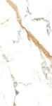 Izida Gresie tip marmura, Isabella Gold 115CB11, 60x60 cm, portelanata, rectificata, alb, finisaj mat, 1.81mp cut (3800171713092)