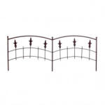  Bordura pentru pat de flori - Royal Border 0, 4x1m - metal vopsit (170060)